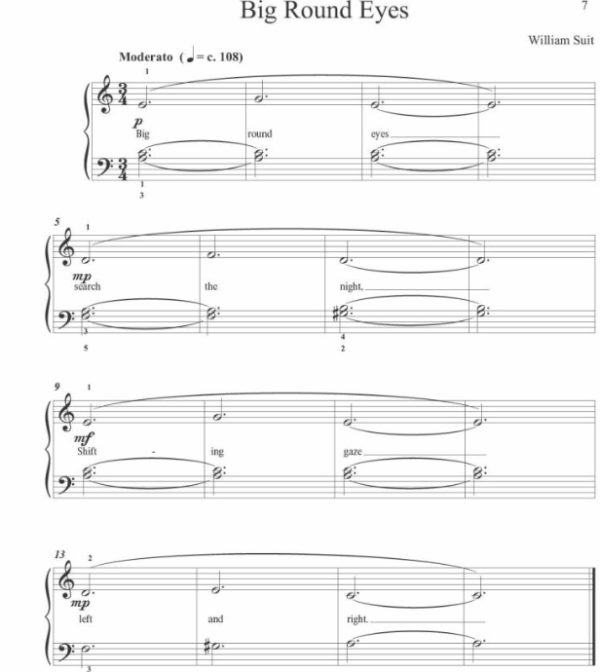 The Owl Says Hoo Elementary Piano - Image 3